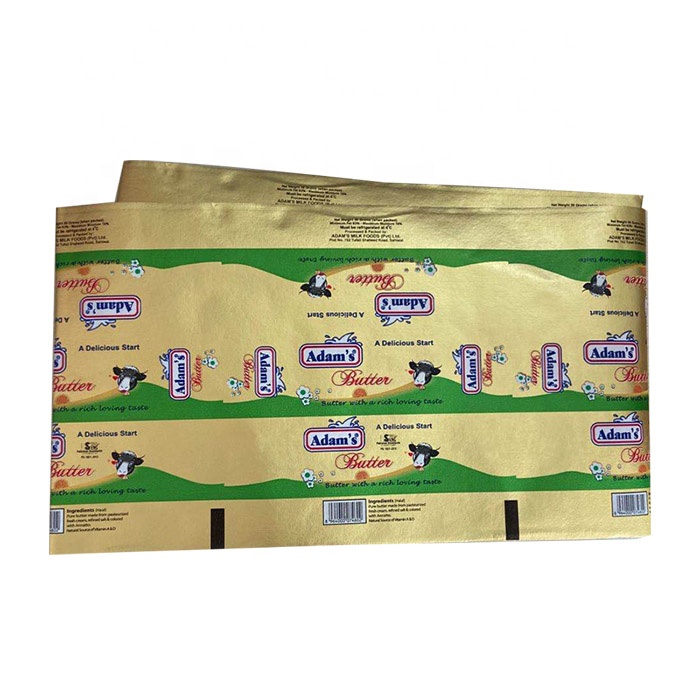 Foil Paper with Butter Paper - Composite for Butter Wrapping & Storage